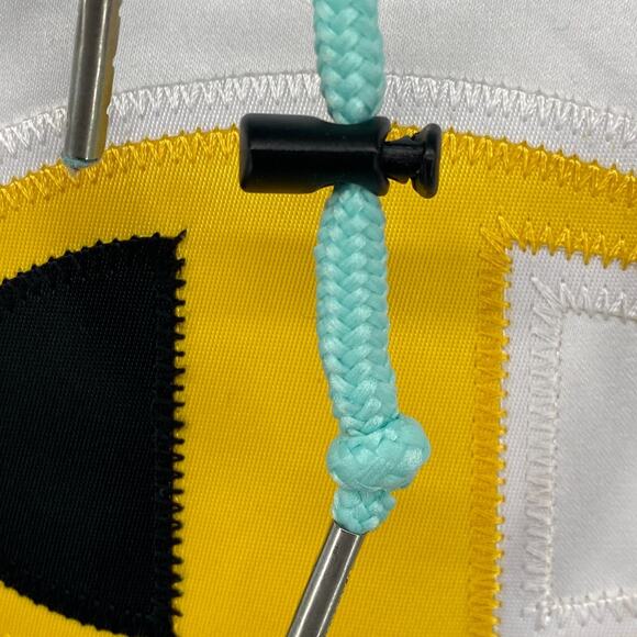 CHAMPION Jacket Mens S Big C Windbreaker Colorblock Reflective Pullover Green - Picture 7 of 15